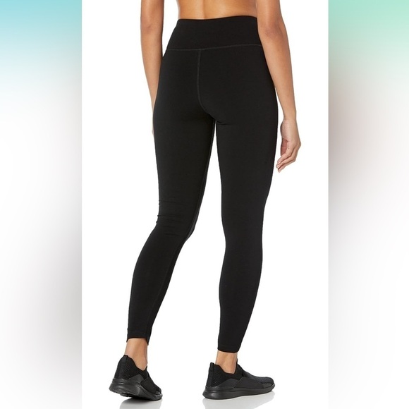 DKNY High-Rise Logo Workout Full Length Leggings Size Small NWT Activewear - Picture 2 of 10